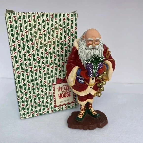 Dept. 56 All Through the House‎ "Jolly Old Elf" Figurine Santa Claus Christmas - Picture 7 of 7